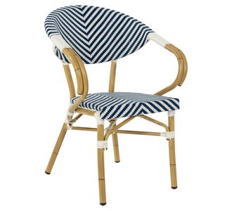 ΠΟΛΥΘΡΟΝΑ BAMBOO LOOK HM5861.02 ΜΠΛΕ-ΛΕΥΚΟ 59x56x82Yεκ. |  Πολυθρόνες κήπου στο espiti