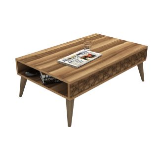 ΤΡΑΠΕΖΙ ΣΑΛΟΝΙΟΥ ΜΕΛΑΜΙΝΗΣ HM9499.01 ΣΕ ΚΑΡΥΔΙ ΧΡΩΜΑ ΣΚΑΛΙΣΤΑ ΠΛΑΙΝΑ 105x60x36.6Υεκ. |  Τραπέζια στο espiti