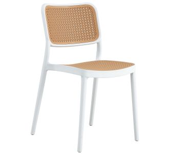 ΚΑΡΕΚΛΑ ΠΟΛΥΠΡΟΠΥΛΕΝΙΟΥ MEKO HM5934.01 ΛΕΥΚΗ ΜΕ ΜΠΕΖ ΨΑΘΑ 41x49x102Υ εκ. |  Πολυθρόνες κήπου στο espiti