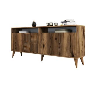 ΜΠΟΥΦΕΣ ΜΕΛΑΜΙΝΗΣ ΚΑΡΥΔΙ HM9431.04 180x35x78.6Υεκ. |  Μπουφέδες στο espiti