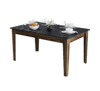 ΤΡΑΠΕΖΙ STANDARD HM9507.05 ΜΕΛΑΜΙΝΗ ΚΑΡΥΔΙ-ΜΑΥΡΟ ΜΑΡΜΑΡΟ ΜΕ ΑΠΟΘ.ΧΩΡΟ 145x88x75Yεκ. |  Τραπεζάκια σαλονιού στο espiti