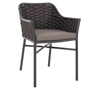 ΠΟΛΥΘΡΟΝΑ ΑΛΟΥΜΙΝΙΟΥ HM5858.01 ΜΕ ΣΧΟΙΝΙ- ΓΚΡΙ 56x58x76Υεκ. |  Πολυθρόνες κήπου στο espiti