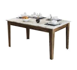 ΤΡΑΠΕΖΙ STANDARD HM9507.03 ΜΕΛΑΜΙΝΗ ΚΑΡΥΔΙ-ΛΕΥΚΟ ΜΑΡΜΑΡΟ ΜΕ ΑΠΟΘ.ΧΩΡΟ 145x88x75Yεκ. |  Τραπέζια στο espiti