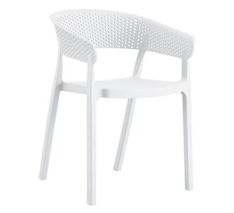 ΠΟΛΥΘΡΟΝΑ ΠΟΛΥΠΡΟΠΥΛΕΝΙΟΥ PERFOE HM5941.01 ΛΕΥΚΗ 53,5x50,5x73Υεκ. |  Πολυθρόνες κήπου στο espiti