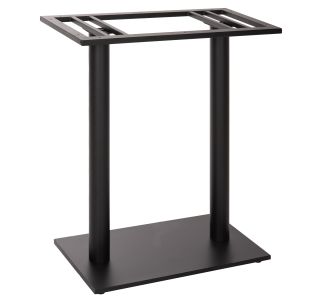 ΒΑΣΗ ΜΠΑΡ ΜΕΤΑΛΛΙΚΗ ΔΙΠΛΗ ΜΑΥΡΟ ΜΑΤ ΜΕΣΑΙΟΥ ΥΨΟΥΣ 40Χ80Χ90Υεκ. HM478.01 |  Τραπέζια κήπου στο espiti