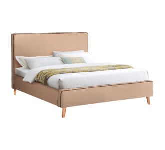 ΚΡΕΒΑΤΙ INDRA ΑΠΟ ΜΠΕΖ ΥΦΑΣΜΑ & ΚΑΦΕ ΡΕΛΙ HM662.02 ΓΙΑ ΣΤΡΩΜΑ 160x200 EK. |  Κρεβάτια στο espiti