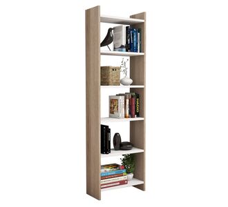 ΒΙΒΛΙΟΘΗΚΗ CLASSIKER HM9226.12 ΜΕΛΑΜΙΝΗΣ SONΟMA-ΛΕΥΚΟ 48,5x22x160Υεκ. |  Βιβλιοθήκες γραφείου στο espiti