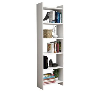 ΒΙΒΛΙΟΘΗΚΗ CLASSIKER HM9226.11 ΜΕΛΑΜΙΝΗΣ ΛΕΥΚH 48,5x22x160Υεκ. |  Βιβλιοθήκες γραφείου στο espiti