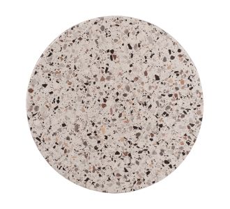 ΕΠΙΦΑΝΕΙΑ ΤΡΑΠΕΖΙΟΥ ΣΤΡΟΓΓΥΛΗ Φ60Χ2.5εκ. 5766 WERZALIT TERRAZZO HM5227.16 |  Τραπέζια κήπου στο espiti