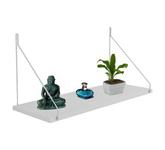 ΡΑΦΙ ΤΟΙΧΟΥ AGILAN ΜΕΛΑΜΙΝΗΣ HM9183.15 ΛΕΥΚΟ 72x20x27Y εκ. |  Ραφιέρες τοίχου στο espiti