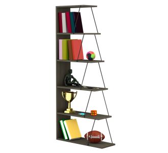 ΒΙΒΛΙΟΘΗΚΗ ΜΙΝΙ TARS HM2241.13 OLIVE GREY ME ΜΑΥΡΕΣ ΒΕΡΓΕΣ 65x22-24x146Υεκ. |  Βιβλιοθήκες γραφείου στο espiti