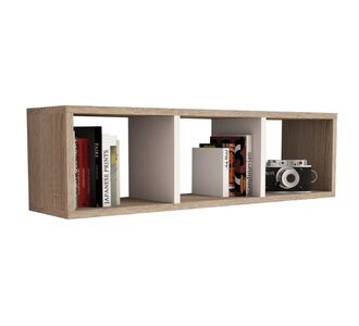 ΡΑΦΙΕΡΑ ΤΟΙΧΟΥ ΜΕΛΑΜΙΝΗΣ SONAMA & ΛΕΥΚΟ CLASSIKER HM9228.12 90x22x25,6Υ εκ. |  Βιβλιοθήκες γραφείου στο espiti