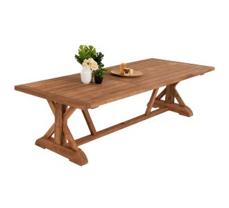 ΤΡΑΠΕΖΙ ΤΡΑΠΕΖΑΡΙΑΣ KRONOS HM9563 ΑΝΑΚΥΚΛΩΜΕΝΟ ΞΥΛΟ ΤΕΑΚ ΣΕ ΦΥΣΙΚΟ 350x120x75Yεκ. |  Τραπέζια στο espiti