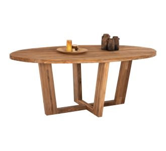 ΤΡΑΠΕΖΙ ΤΡΑΠΕΖΑΡΙΑΣ CARIB ΟΒΑΛ HM9558 ΑΠΟ ΞΥΛΟ RECYCLED ΤΕΑΚ 209x109x80Yεκ. |  Τραπέζια στο espiti