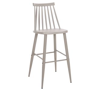 ΣΚΑΜΠΟ ΜΠΑΡ ΨΗΛΟ VANESSA HM8459.20 ΓΚΡΙ PP & ΓΚΡΙ ΜΕΤΑΛ.ΠΟΔΙΑ 47x48,5x107Υεκ. |  Σκαμπώ μπαρ στο espiti