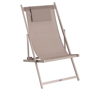 ΣΕΖΛΟΝΓΚ ΕΠΑΓΓΕΛΜΑΤΙΚΗ KEA HM5076.03 ΑΛΟΥΜΙΝΙΟ & TEXTILENE ΣΑΜΠΑΝΙ 59,5x102,5x94Υεκ |  Ξαπλώστρες - Καρέκλες Παραλίας στο espiti