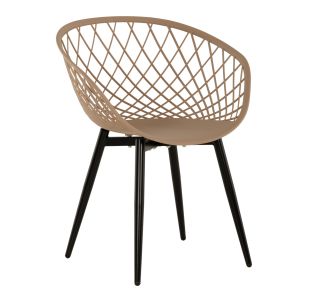 ΠΟΛΥΘΡΟΝΑ ΠΟΛΥΠΡΟΠΥΛΕΝΙΟΥ ΚΑΠΟΥΤΣΙΝΟ-ΜΑΥΡΑ ΜΕΤΑΛΛΙΚΑ ΠΟΔΙΑ ARIADNE HM8001.23 63x56x80Υεκ. |  Πολυθρόνες σαλονιού στο espiti