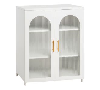 ΜΕΤΑΛΛΙΚΟ ΝΤΟΥΛΑΠΙ ΒΙΤΡΙΝΑ CARIL HM9571.02 ΛΕΥΚΟ 80x37-40x102Yεκ. |  Βιτρίνες - Έπιπλα εισόδου στο espiti