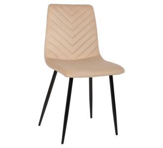 ΚΑΡΕΚΛΑ LATRELL HM8587.05 ΒΕΛΟΥΔΟ ΕΚΡΟΥ ΜΕ ΜΑΥΡΑ ΜΕΤΑΛΛΙΚΑ ΠΟΔΙΑ 43x54x88Υεκ. |  Πολυθρόνες σαλονιού στο espiti