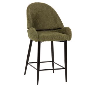 ΣΚΑΜΠΟ ΜΕΣΑΙΟΥ ΥΨΟΥΣ SARKY HM8586.03 ΥΦΑΣΜΑ ΜΠΟΥΚΛΕ ΠΡΑΣΙΝΟ-ΜΕΤΑΛΛΙΚΑ ΠΟΔΙΑ 55x62x105Yεκ. |  Σκαμπώ μπαρ στο espiti