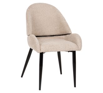 ΚΑΡΕΚΛΑ SARKY HM8585.02 ΥΦΑΣΜΑ ΜΠΟΥΚΛΕ ΕΚΡΟΥ ΜΕ ΜΕΤΑΛΛΙΚΑ ΠΟΔΙΑ 55x62x89Yεκ. |  Πολυθρόνες σαλονιού στο espiti