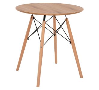 ΤΡΑΠΕΖΙ MINIMAL ΣΤΡΟΓΓΥΛΟ HM0059.04 MDF ΣΕ ΦΥΣΙΚΟ-ΠΟΔΙΑ ΟΞΙΑΣ ΦΥΣΙΚΟ Φ80Χ72Υεκ. |  Τραπέζια στο espiti