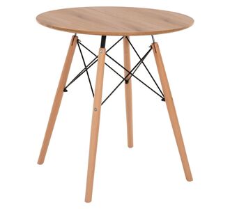ΤΡΑΠΕΖΙ MINIMAL ΣΤΡΟΓΓΥΛΟ HM0059.04 MDF ΣΕ ΦΥΣΙΚΟ-ΠΟΔΙΑ ΟΞΙΑΣ ΦΥΣΙΚΟ Φ80Χ72Υεκ. |  Τραπεζάκια σαλονιού στο espiti