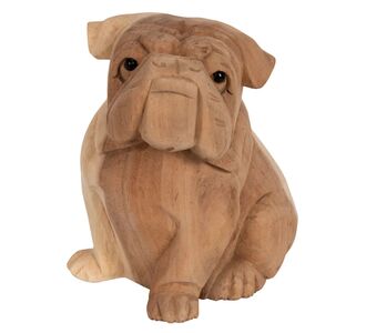 ΕΠΙΤΡΑΠΕΖΙΟ ΔΙΑΚΟΣΜΗΤΙΚΟ DOZER BULLDOG ΞΥΛΟ SUAR ΣΕ ΦΥΣΙΚΟ ΧΡΩΜΑ HM7925 18x14x20Y εκ. |  Επιπλα στο espiti