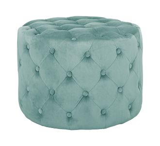 ΣΚΑΜΠΟ KASSIE ΦΥΣΤΙΚΙ ΒΕΛΟΥΔΟ ΤΥΠΟΥ CHESTERFIELD HM8406.07 Φ60X43Υ εκ. |  Σκαμπώ στο espiti