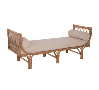 ΚΑΝΑΠΕΣ ΕΞΩΤΕΡΙΚΟΥ ΧΩΡΟΥ CHARMELLA HM9659 ΦΥΣΙΚΟ RATTAN-ΜΠΕΖ ΜΑΞΙΛΑΡΙΑ 187x69x76Yεκ. |  Καναπέδες - Καρέκλες  στο espiti