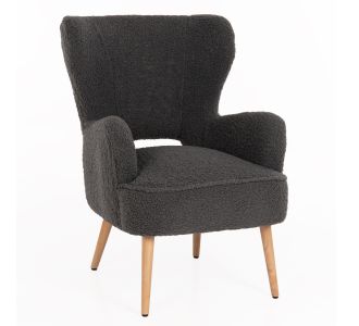 ΜΠΕΡΖΕΡΑ ΠΟΛΥΘΡΟΝΑ MYLIE ΓΚΡΙ ΜΠΟΥΚΛΕ HM8394.21 66X75X93Υ εκ. |  Πολυθρόνες σαλονιού στο espiti