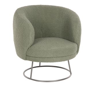 ΠΟΛΥΘΡΟΝΑ ARIEN HM8403.27 ΥΦΑΣΜΑ ΜΠΟΥΚΛΕ ΦΥΣΤΙΚΙ ΜΕ ΑΣΗΜΙ ΒΑΣΗ 78x75x84Υεκ. |  Πολυθρόνες σαλονιού στο espiti