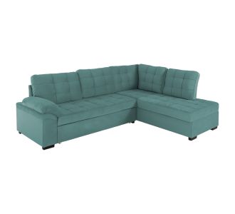 ΚΑΝΑΠΕΣ ΚΡΕΒΑΤΙ JADE HM3144.04R ΔΕΞΙΑ ΓΩΝΙΑ ΒΕΡΑΜΑΝ ΒΕΛΟΥΔΟ 250x80-180x73-88Υεκ. |  Καναπέδες γωνιακοί στο espiti
