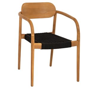 ΠΟΛΥΘΡΟΝΑ OSLO HM9636.02 ΞΥΛΟ TEAK ΦΥΣΙΚΟ & ΜΑΥΡΟ ΣΧΟΙΝΙ 55x54x80Y εκ. |  Καρέκλες στο espiti