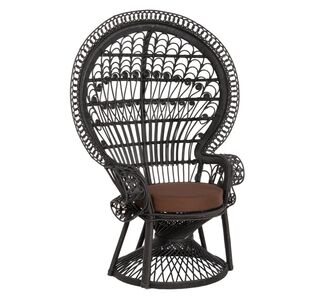 ΠΟΛΥΘΡΟΝΑ ROYAL PEACOCK HM9342.03 RATTAN ΜΑΥΡΟ-ΜΑΞΙΛΑΡΙ ΚΑΦΕ 114x72x150Yεκ. |  Πολυθρόνες κήπου στο espiti