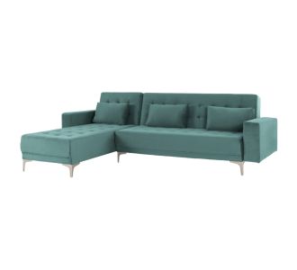ΚΑΝΑΠΕΣ ΚΡΕΒΑΤΙ ΓΩΝΙΑ ΑΝΑΣΤΡΕΨΙΜΗ ELIZA HM3145.04 ΣΕ ΒΕΡΑΜΑΝ ΒΕΛΟΥΔΟ 245x160x80Υεκ. |  Καναπέδες γωνιακοί στο espiti