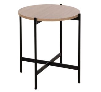 ΒΟΗΘΗΤΙΚΟ ΤΡΑΠΕΖΙ HM9589.03 MDF SONAMA-ΜΑΥΡΗ ΜΕΤΑΛΛΙΚΗ ΒΑΣΗ Φ50x55Υεκ. |  Τραπέζια στο espiti