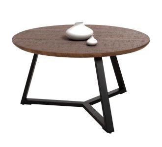 ΤΡΑΠΕΖΙ ΣΑΛΟΝΙΟΥ ΣΤΡΟΓΓΥΛΟ ROCKET HM9586.04 MDF WALNUT-ΜΑΥΡΗ ΣΑΓΡΕ ΒΑΣΗ Φ80x42Υεκ. |  Τραπέζια στο espiti