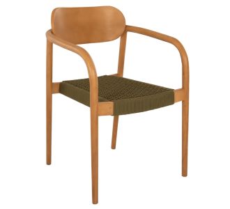 ΠΟΛΥΘΡΟΝΑ OSLO HM9636.05 ΞΥΛΟ TEAK ΦΥΣΙΚΟ & ΠΡΑΣΙΝΟ ΣΧΟΙΝΙ 55x54x80Yεκ. |  Καρέκλες στο espiti