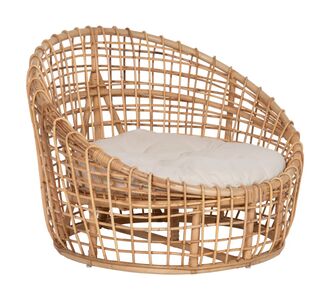ΠΟΛΥΘΡΟΝΑ ENTO HM9814 RATTAN ΣΕ ΦΥΣΙΚΟ-ΛΕΥΚΟ ΜΑΞΙΛΑΡΙ 103x92x81Yεκ. |  Πολυθρόνες κήπου στο espiti