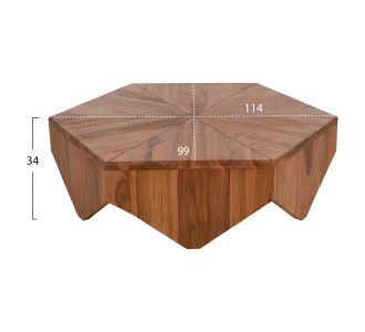 ΤΡΑΠΕΖΙ ΣΑΛΟΝΙΟΥ HEXAGON HM9790 ΞΥΛΟ ΤΕΑΚ ΣΕ ΦΥΣΙΚΟ 114x99x34Yεκ. |  Τραπέζια στο espiti