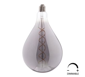 ΛΑΜΠΤΗΡΑΣ LED FILAMENT 8W E27 3000K SMOKE COLOR DIMMABLE  HM4052.03 |  Βιτρίνες - Έπιπλα εισόδου στο espiti