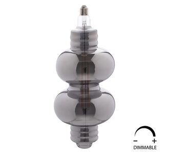 ΛΑΜΠΤΗΡΑΣ LED FILAMENT 8W E27 3000K SMOKE COLOR DIMMABLE  HM4053.03 |  Βιτρίνες - Έπιπλα εισόδου στο espiti
