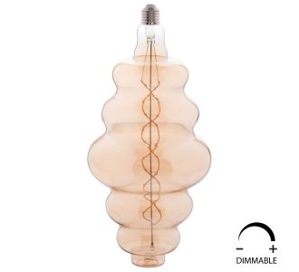 ΛΑΜΠΤΗΡΑΣ LED FILAMENT 8W E27 3000K GOLD COLOR DIMMABLE  HM4056.02 |  Βιτρίνες - Έπιπλα εισόδου στο espiti