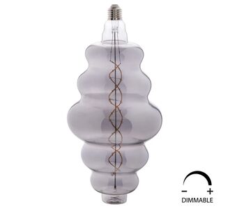 ΛΑΜΠΤΗΡΑΣ LED FILAMENT 8W E27 3000K SMOKE COLOR DIMMABLE HM4056.03 |  Βιτρίνες - Έπιπλα εισόδου στο espiti