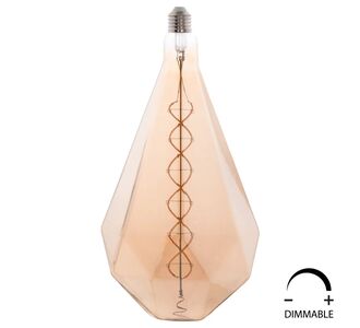 ΛΑΜΠΤΗΡΑΣ LED FILAMENT 8W E27 3000K GOLD COLOR DIMMABLE HM4057 |  Βιτρίνες - Έπιπλα εισόδου στο espiti