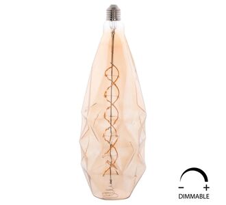 ΛΑΜΠΤΗΡΑΣ LED FILAMENT 8W E27 3000K GOLD COLOR DIMMABLE HM4058 |  Βιτρίνες - Έπιπλα εισόδου στο espiti