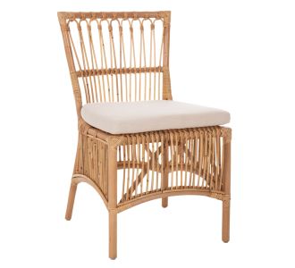 ΚΑΡΕΚΛΑ THALIN HM9834 RATTAN ΣΕ ΦΥΣΙΚΟ-ΜΑΞΙΛΑΡΙ ΣΕ ΛΕΥΚΟ 53x58x91Υεκ. |  Πολυθρόνες σαλονιού στο espiti