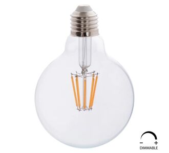 ΛΑΜΠΤΗΡΑΣ GLOBO LED FILAMENT 8W E27 3000K ΔΙΑΦΑΝΟΣ DIMMABLE HM4050.01 |  Βιτρίνες - Έπιπλα εισόδου στο espiti