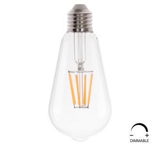 ΛΑΜΠΤΗΡΑΣ HM4188.01 LED FILAMENT 8W E27 DIMMABLE 2700K ΔΙΑΦΑΝΟΣ |  Βιτρίνες - Έπιπλα εισόδου στο espiti